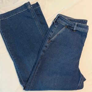 J. Crew Women's Straight Leg Blue Jeans